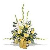 Vibrant Yellow Basket