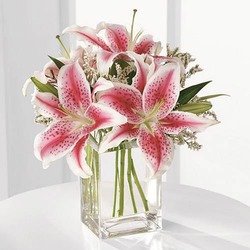 The Pink Lily Bouquet