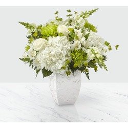 The FTD Peace and Hope Green Bouquet
