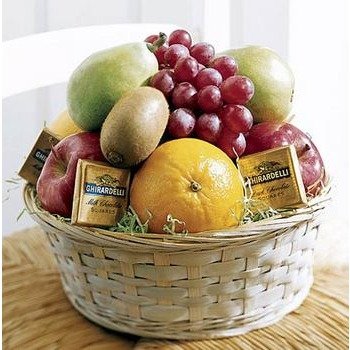 Basket of Fresh Fruit