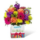 The Birthday Brights Bouquet