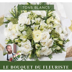 Bouquet du fleuriste Blanc
