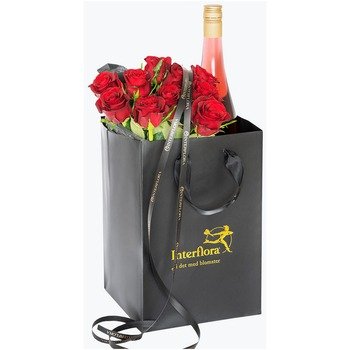10 Red Roses With Cider