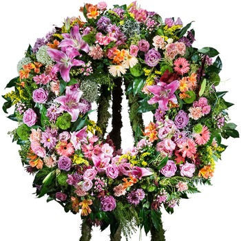Multicoloured Classic Wreath