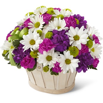 Blooming Bounty Bouquet - Basket included