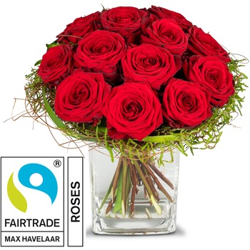 Small Pearl of Roses, with Fairtrade Max Havelaar-Roses