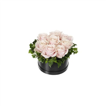 Large Flower Box of Pink Roses
