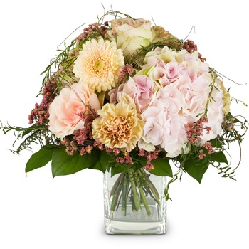 Romantic Hydrangea Bouquet (Vase not included)